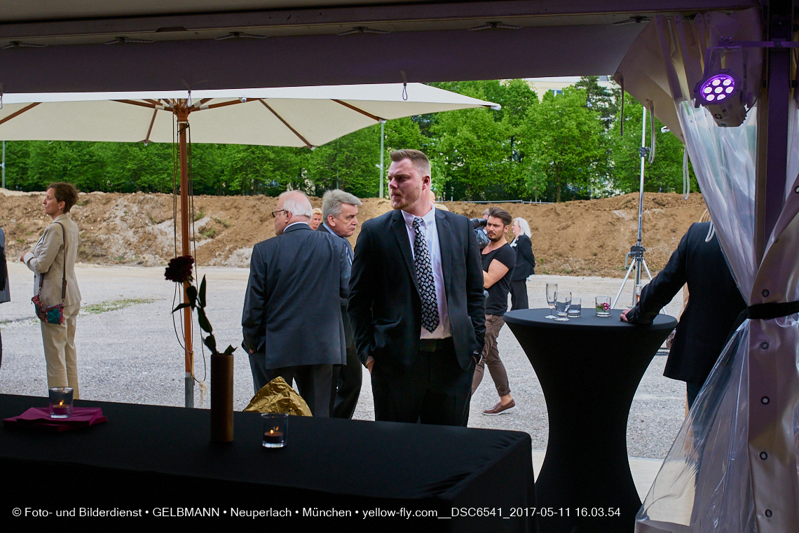 11. Mai 2017 - Grundsteinlegung für die LOGE und dem Kulturquadrat in Neuperlach